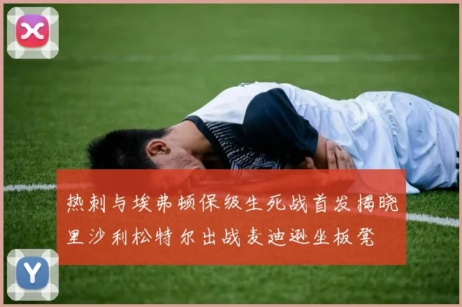 热刺与埃弗顿保级生死战首发揭晓里沙利松特尔出战麦迪逊坐板凳